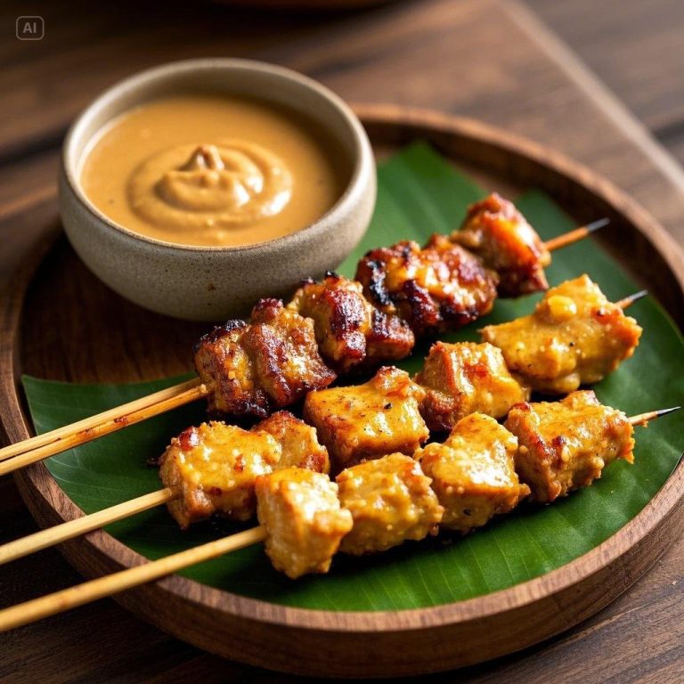 Sate Payak: Sate Daging Khas Palembang dengan Bumbu Kacang Kental