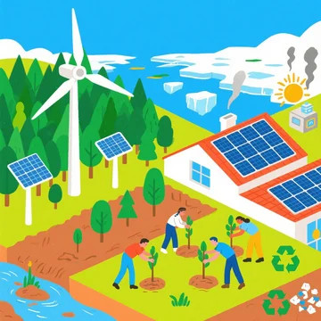 Mengatasi Pemanasan Global Melalui Energi Terbarukan